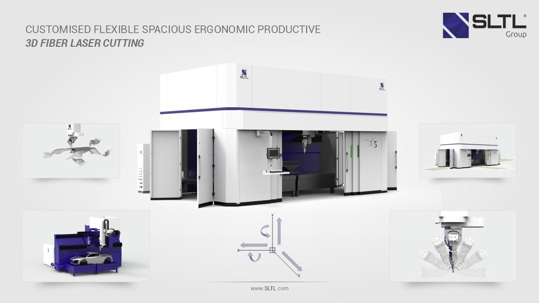 5 Axis 3D Fiber Laser Cutting Machine