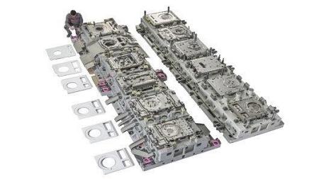 6-station transfer die for washing machine front panel