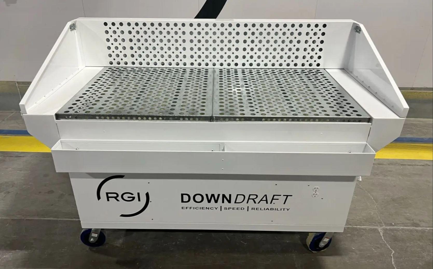 Down Draft Table