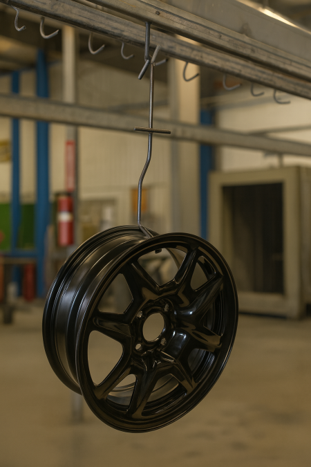 EPSI Wheel Hook System – The Easy Way to Powder Coat Wheels