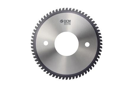 Flying cut-off saw blades