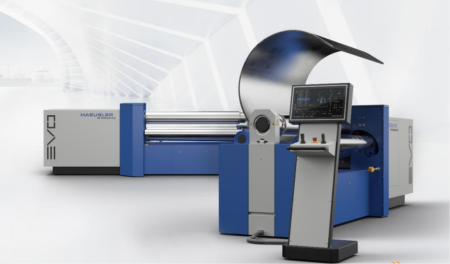Haeusler EVO 4-roll plate roll with Autonomous Bending