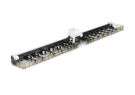 Heavy duty Big tube laser cutting machine laser power 20000watt