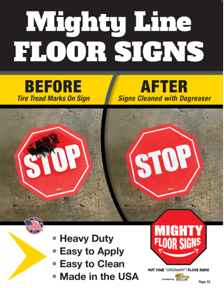 Heavy Duty Floor Signs