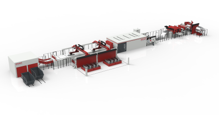 High-Speed Laser Blanking Line