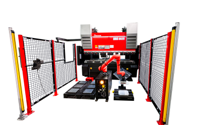 HRB 8025 + COBOT + Stamping Line