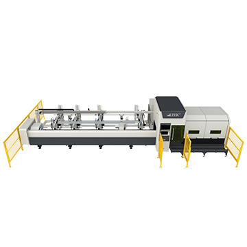 K2 PLUS Medium-duty Three-chuck Tube Laser Cutting Machine with Fully Autom