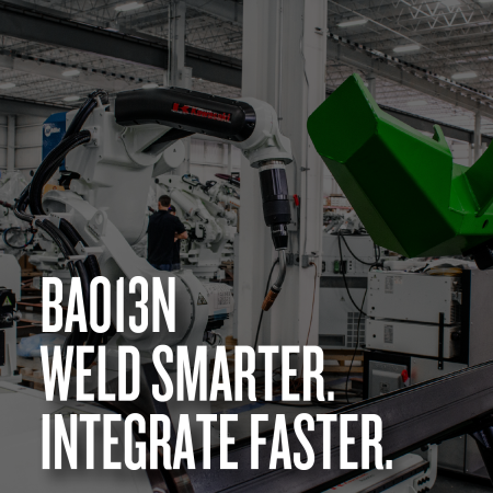Kawasaki BA013N: Weld smarter. Integrate faster.