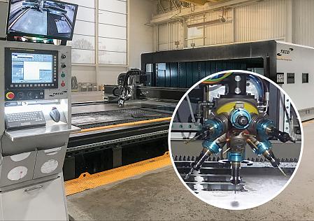 New LS Series Laser Cutting Machine Adds Drilling & Tapping