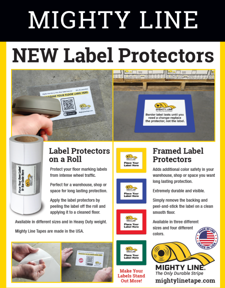 New Mighty Line Label Protectors and Border Protectors