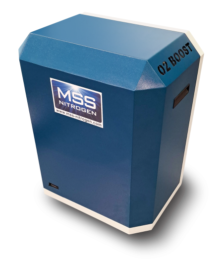 Oxyboost - Laser gas mixing pressure boost