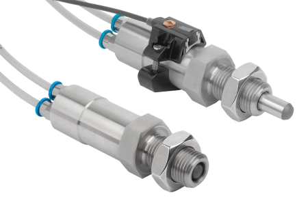 Pneumatic indexing plungers