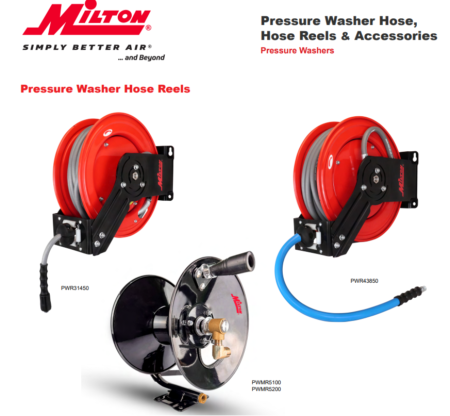 Pressure Washer Adjustable Arm Hose Reels