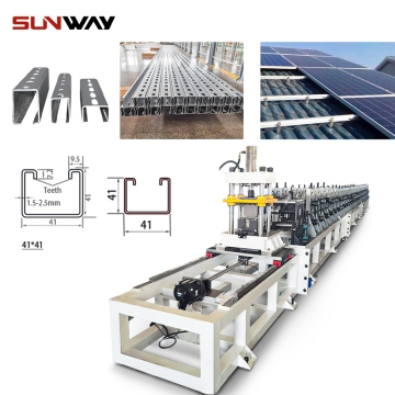 PV MOUNTING ROLL FORMING MACHINE