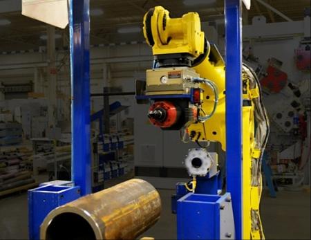 Robotic Chamfering or Deburring System
