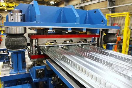 Roof and Floor Decking Rollforming Lines - Made in the USA