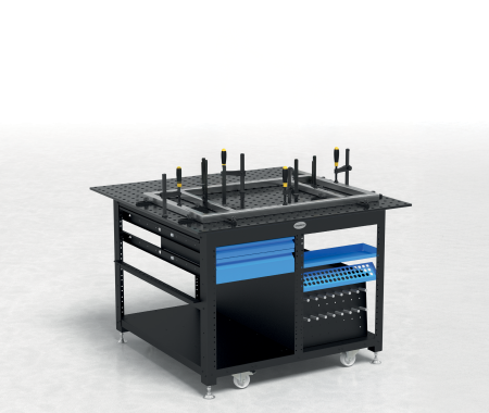 Siegmund System 16 Imperial 4'x4' Workstation Bundle