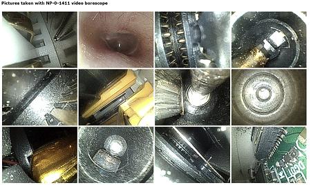 Vividia NP-0-09510 Flexible Thin Probe Borescope Video Inspection Camera 0.