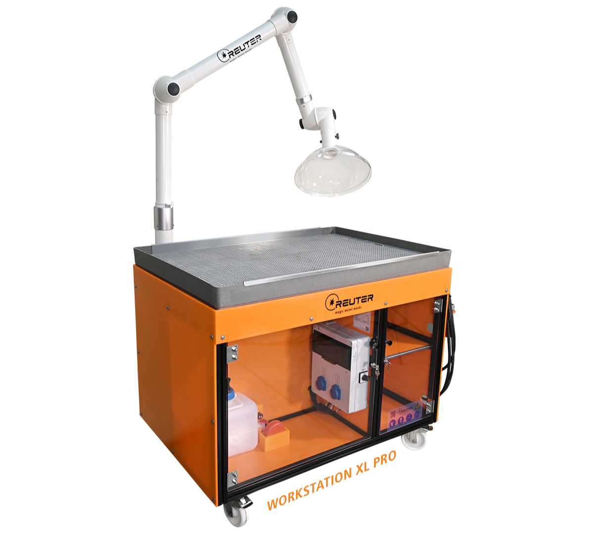 Workstations for professional weld cleaning