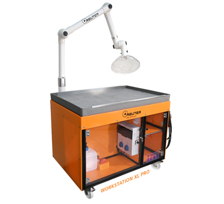 Workstations for professional weld cleaning